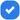 Aktivierte blaue Checkbox