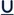 Symbol „U“ für unterstrichenen Text